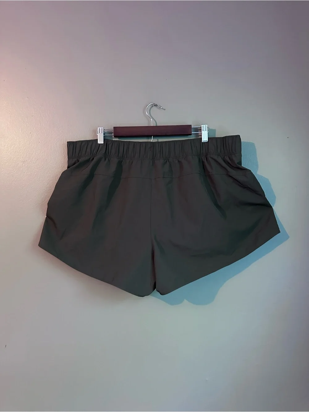 Old Navy Mid Rise Stretch Athletic Tech Run Shorts Size 2X Green